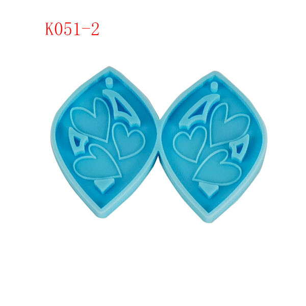 Cupid Cherry Love XO valentinipäeva kõrvarõngavorm. Tee-ise valentinipäeva kõrvarõngavorm.