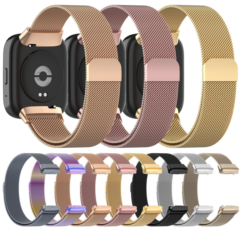 Подходящ за Redmi watch3 active Milanese каишка Redmi 3 Youth Edition lite магнитна каишка за часовник