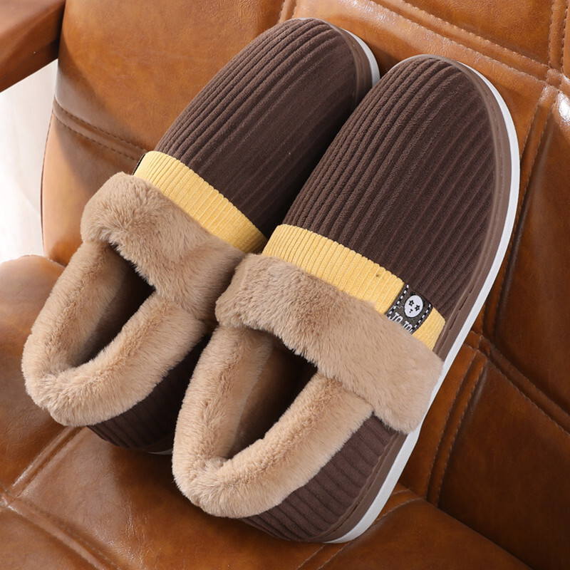 Īpašas kokvilnas čības sievietēm rudenī un ziemā, lietošanai telpās, ar biezām zolēm, pūkaini kokvilnas apavi siltumam, ārzemju tirdzniecībai pāri robežām