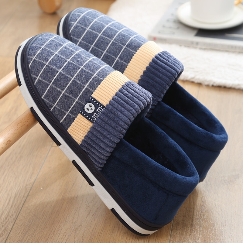 Īpašas kokvilnas čības sievietēm rudenī un ziemā, lietošanai telpās, ar biezām zolēm, pūkaini kokvilnas apavi siltumam, ārzemju tirdzniecībai pāri robežām