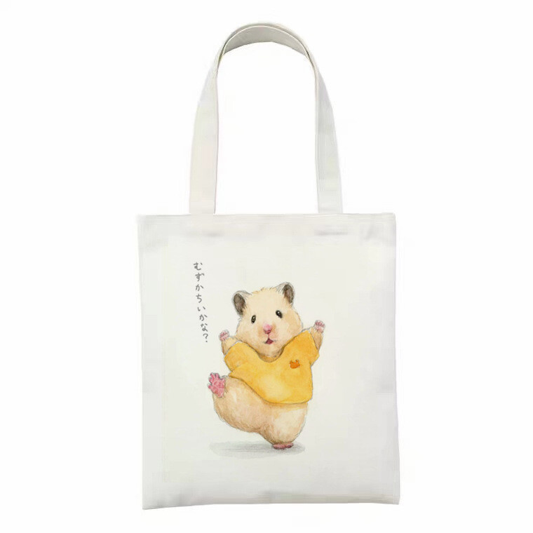 Didelės talpos drobinis krepšys pelėms ir žiurkėms, drobinis krepšys, super mielas nešiojamas pirkinių krepšys pelėms ir žiurkėms, drobinis krepšys