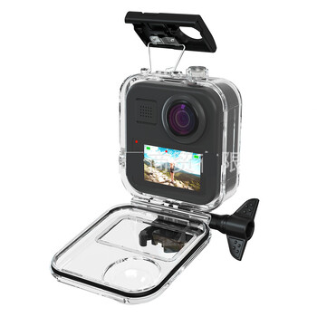 Подходящ за MAX водоустойчив калъф прозрачен водоустойчив калъф на склад Go Pro MAX спортна камера водоустойчива
