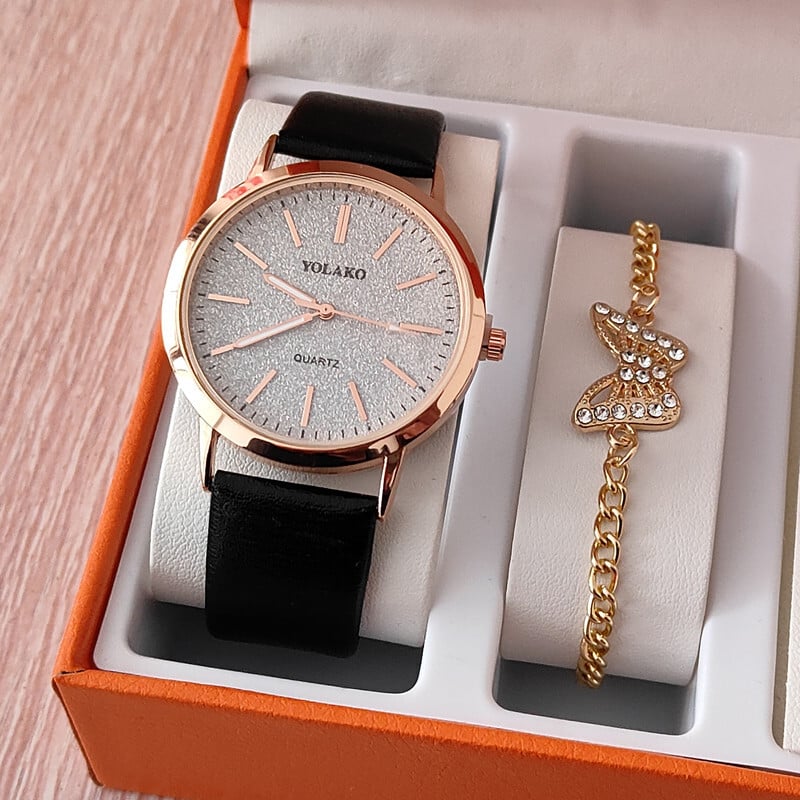 Novi ženski sat europskog stila, vanjska trgovina, modni ženski kvarcni sat, vruće prodavani novi ženski sat, tvornica