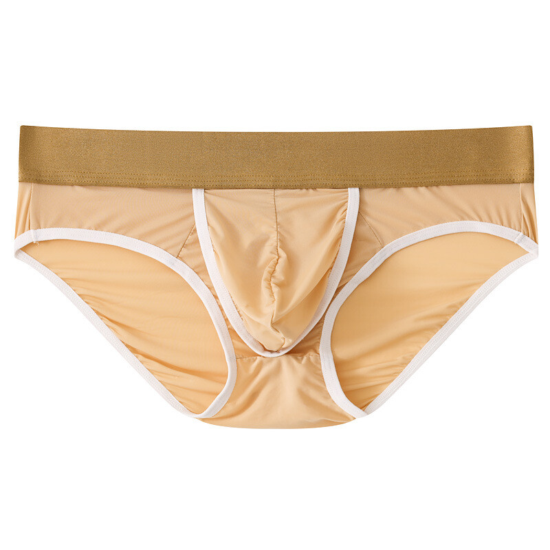 Nove muške gaćice od ledene svile, brzosušeće, prozračne, ljetne, lagane, za mlade, prozračne, jednobojne, poklon