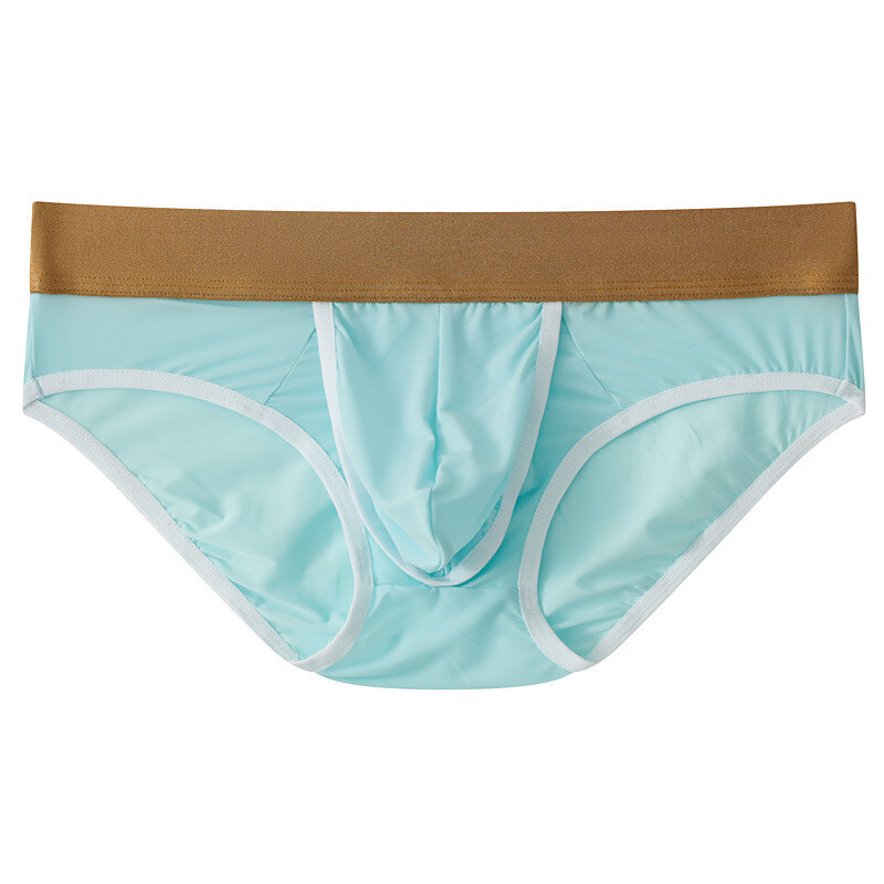 Nove muške gaćice od ledene svile, brzosušeće, prozračne, ljetne, lagane, za mlade, prozračne, jednobojne, poklon