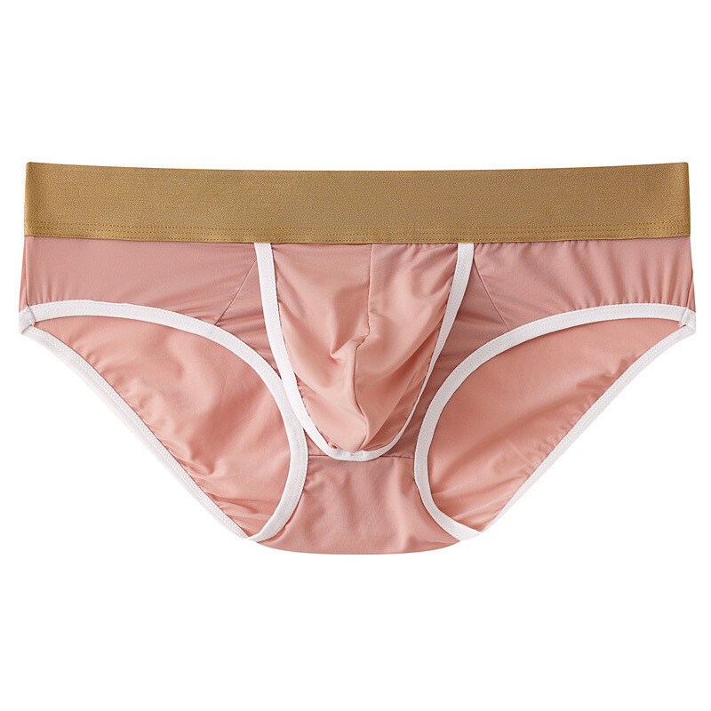 Nove muške gaćice od ledene svile, brzosušeće, prozračne, ljetne, lagane, za mlade, prozračne, jednobojne, poklon