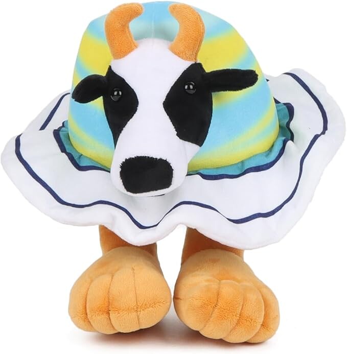 Играчка Brain Rot Italian, La Vacca Saturno Saturnita, Плюшено, 28 см