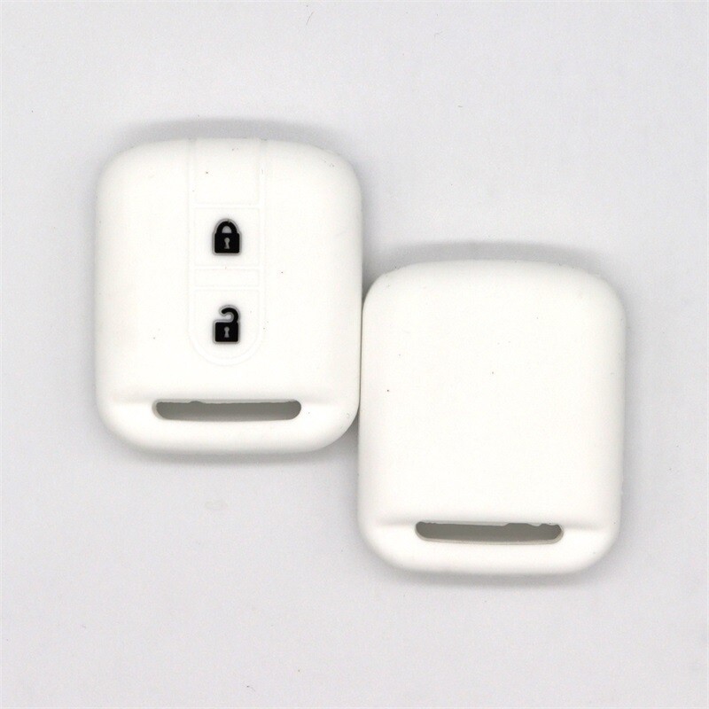 Подходящ за Nissan Sylphy Teana, прав силиконов калъф за ключ с 2 бутона