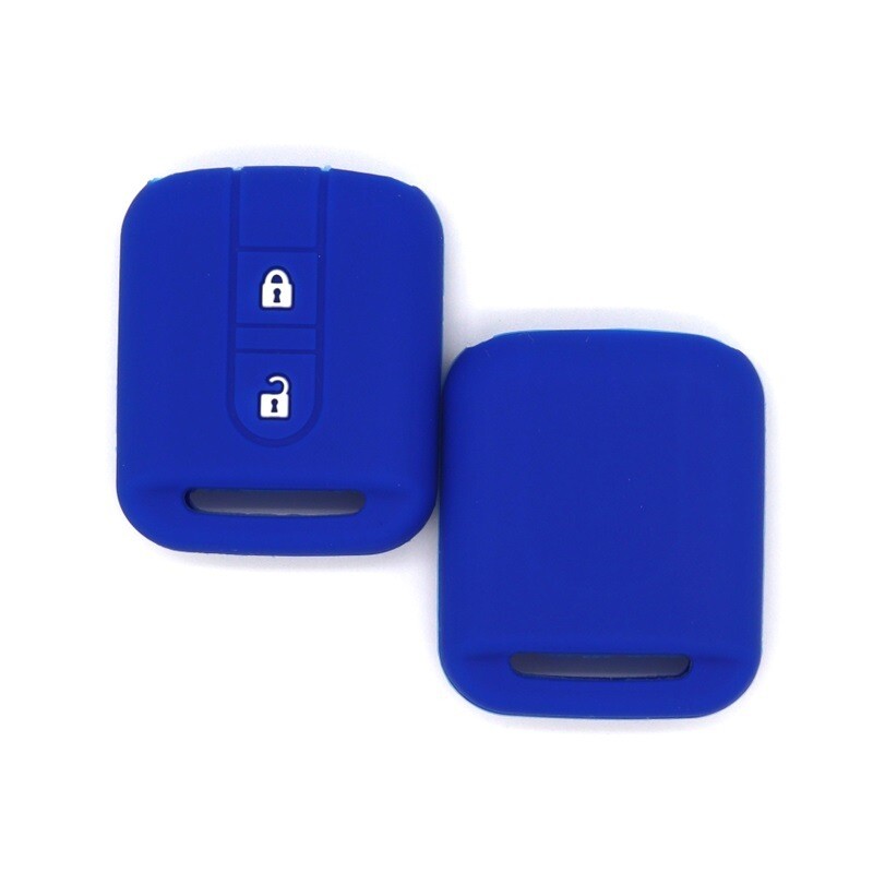 Подходящ за Nissan Sylphy Teana, прав силиконов калъф за ключ с 2 бутона
