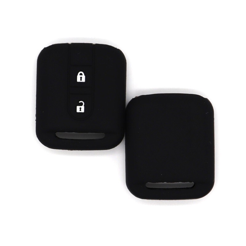 Подходящ за Nissan Sylphy Teana, прав силиконов калъф за ключ с 2 бутона