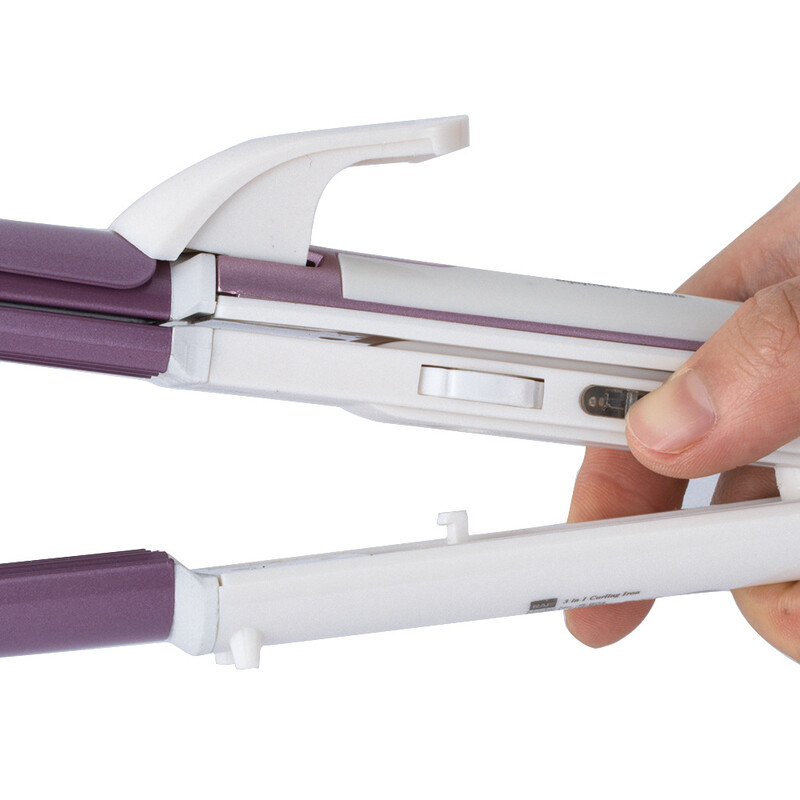 ACKILISS tarpvalstybinis Europos standarto daugiafunkcis trijų funkcijų plaukų tiesintuvas namams, ilgalaikis plaukų suktukas