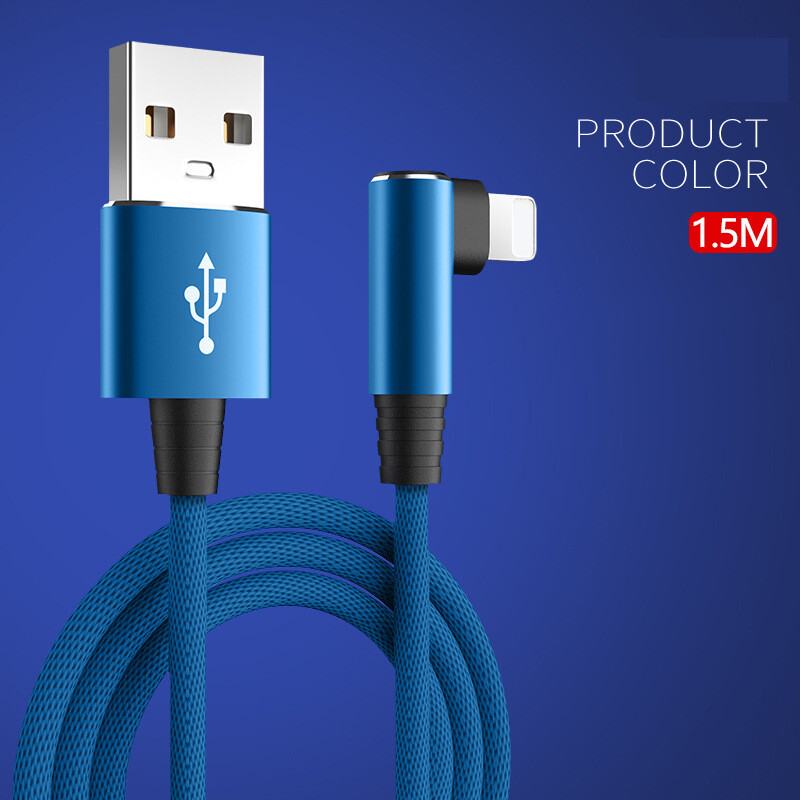 Нов кабел за данни с лък, подходящ за Apple 6S/7/8/11 iPhone 12pro max мобилен телефон XS, кабел за бързо зареждане