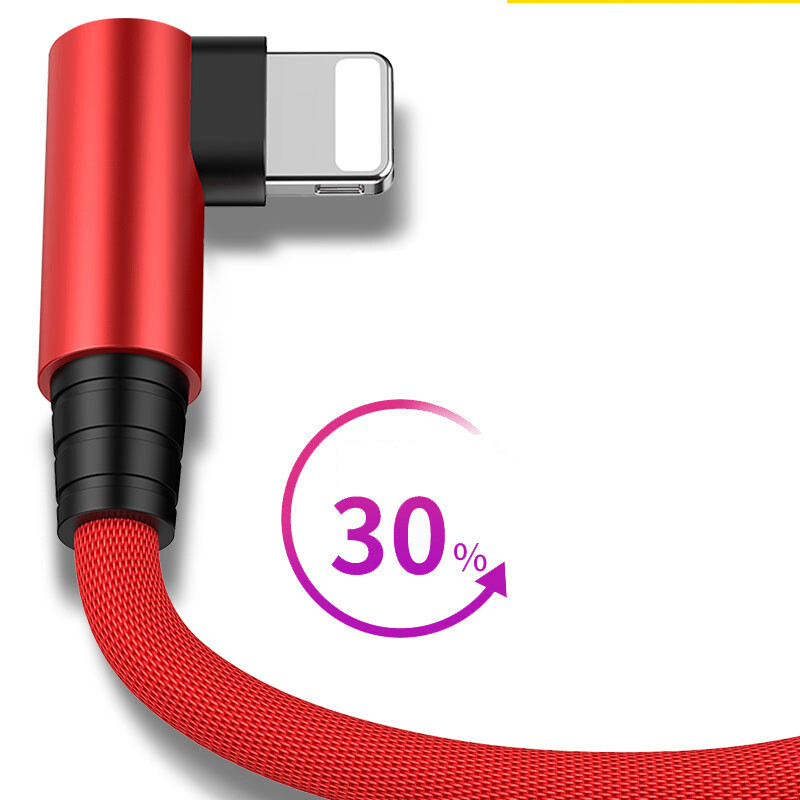 Нов кабел за данни с лък, подходящ за Apple 6S/7/8/11 iPhone 12pro max мобилен телефон XS, кабел за бързо зареждане