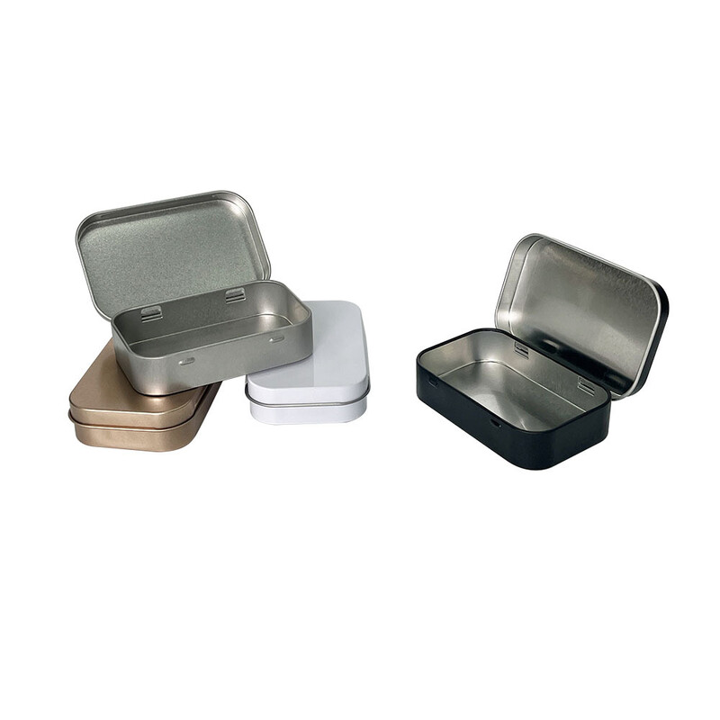 Grynos spalvos dangtelis su dangteliu, žvejybos lobis, žvejybos kabliukų laikymas, skardinė dėžutė, sauso tabako dėžutė, cukraus dėžutė, vaistai, nešiojama skardinė dėžutė didmeninė prekyba