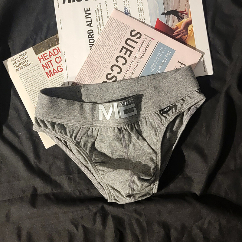 2025. aasta uued meeste puhtast puuvillast aluspesu, hingavad aluspüksid, kaunid seksikad lühikesed püksid, madala vöökohaga noorte sukkpüksid