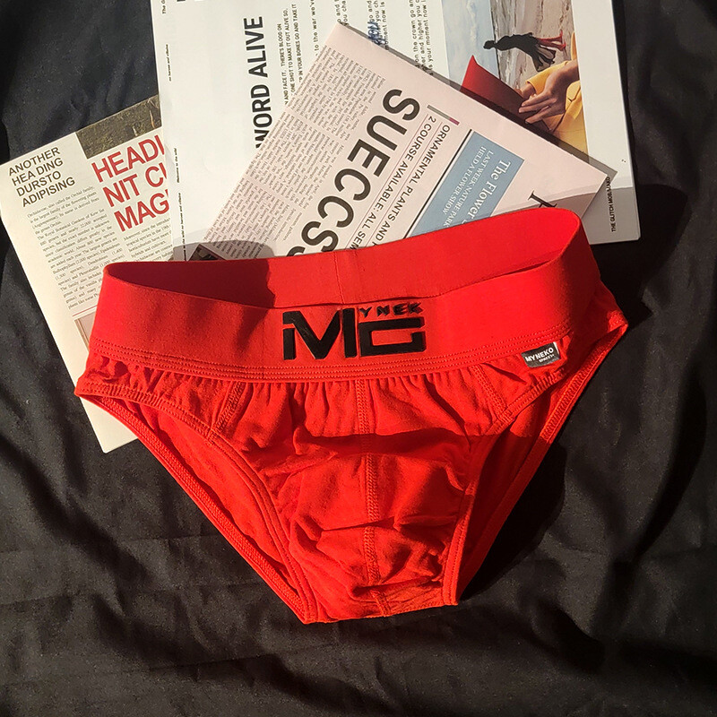 2025. aasta uued meeste puhtast puuvillast aluspesu, hingavad aluspüksid, kaunid seksikad lühikesed püksid, madala vöökohaga noorte sukkpüksid