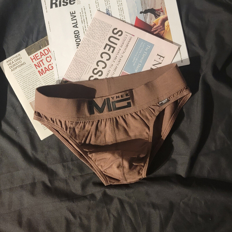 2025. aasta uued meeste puhtast puuvillast aluspesu, hingavad aluspüksid, kaunid seksikad lühikesed püksid, madala vöökohaga noorte sukkpüksid