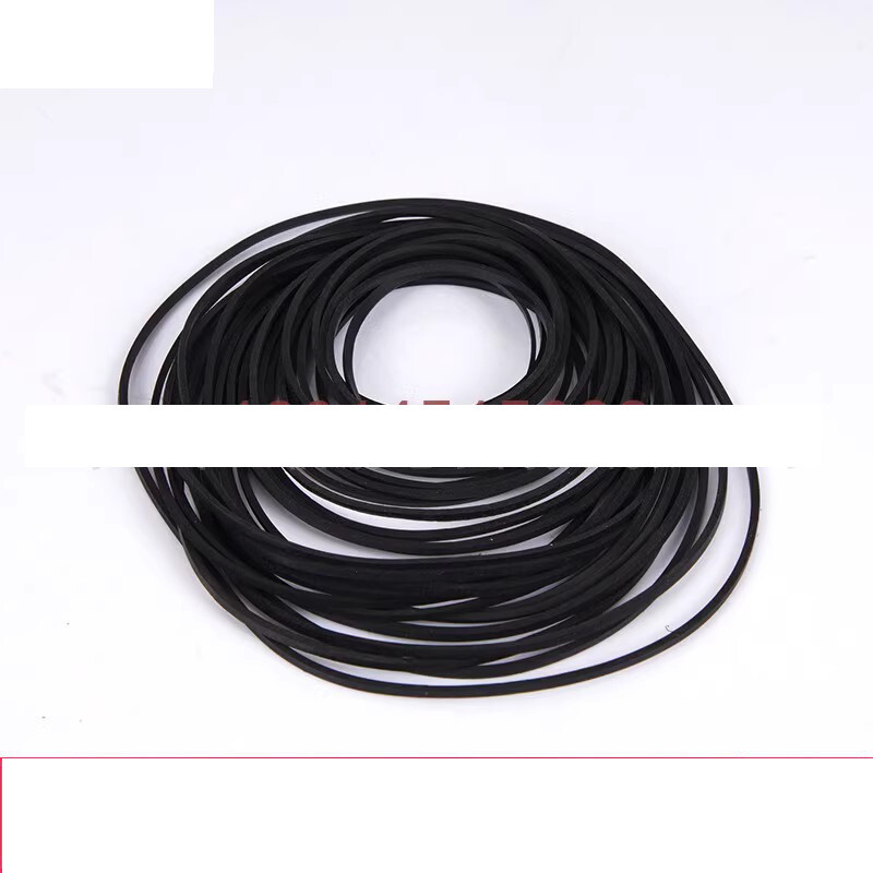 1 mm kvadratinis mišraus diržo kasetinis grotuvas „Walkman“ kasečių grotuvas DVD kartotuvas guminis transmisijos diržas