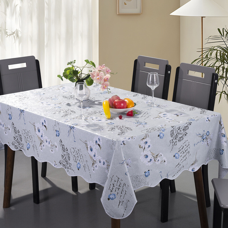 INS стил водоустойчива и маслоустойчива подложка за маса за хранене, която може да се пере, против изгаряне, удебелена PVC покривка за маса за кафе от висок клас