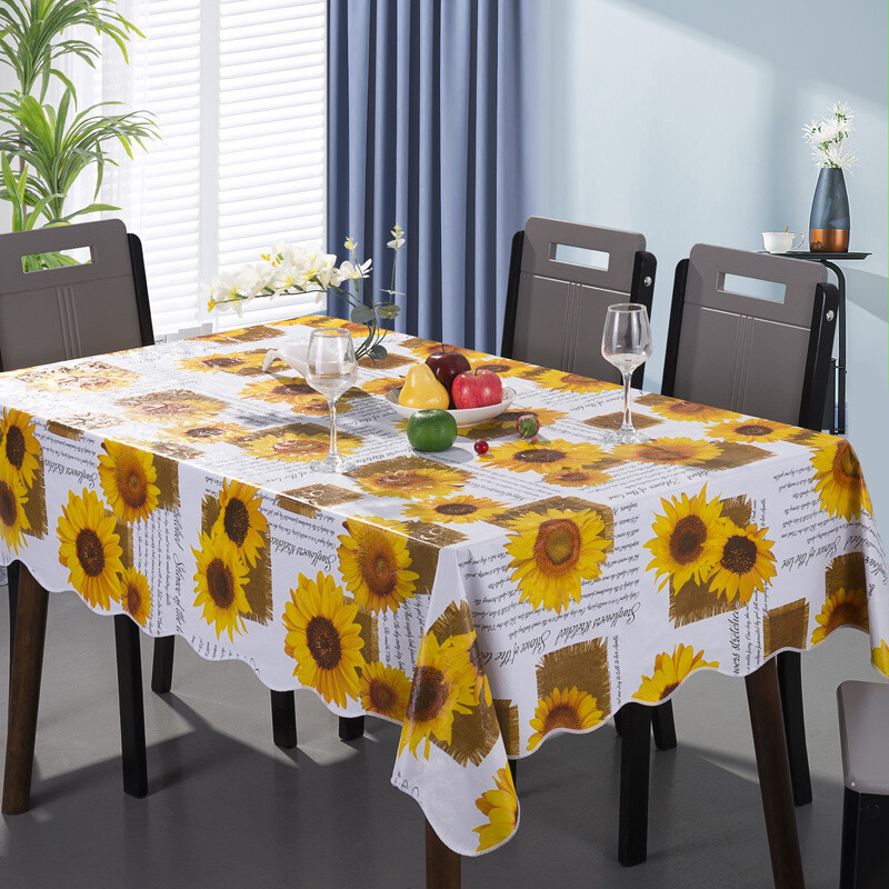 INS стил водоустойчива и маслоустойчива подложка за маса за хранене, която може да се пере, против изгаряне, удебелена PVC покривка за маса за кафе от висок клас