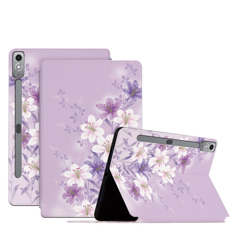 Potrivit pentru tableta Lenovo Xiaoxin Padpro12.7 Y700, husă din piele M9/M8, husă de protecție vopsită X306