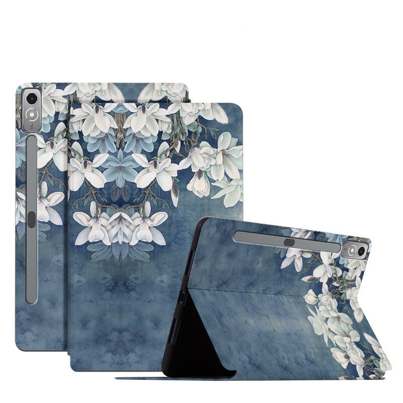 Tinka Lenovo Xiaoxin Padpro12.7 planšetiniam kompiuteriui Y700, odiniam dėklui M9/M8, dažytam apsauginiam dėklui X306