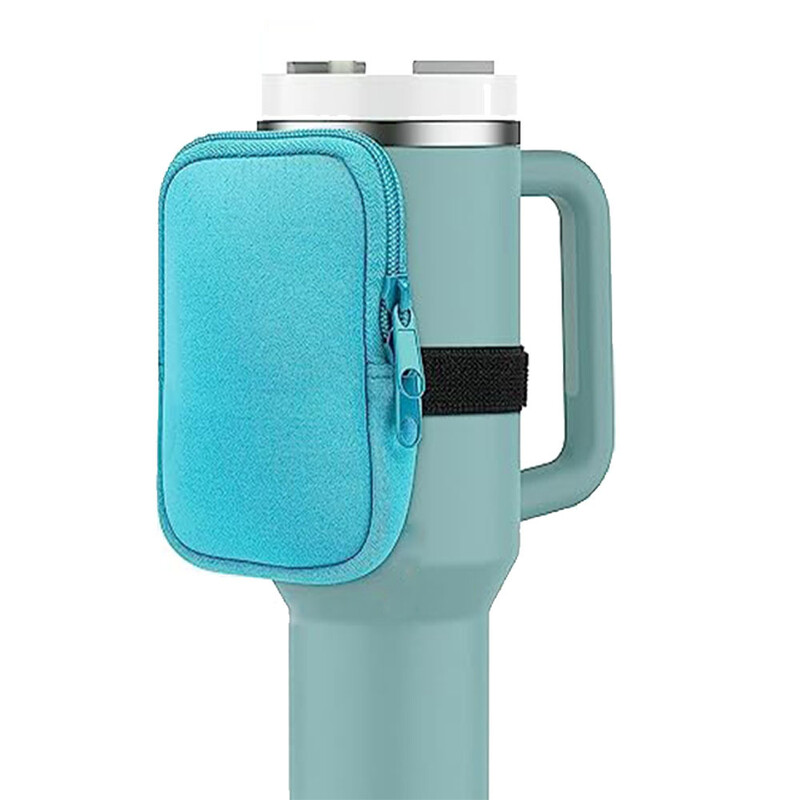 Прост многофункционален преносим държач за чаши с дръжка от 40 унции, държач за чаши за кола, чаша за вода, термос, чанта за монети, ключ