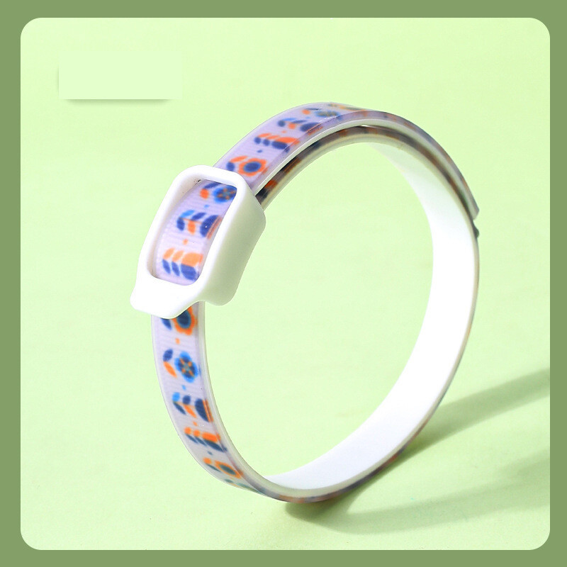 Регулируем нашийник с етерично масло за домашни любимци за предпазване от комари и акари за котки и кучета, с верижка за рязане за принадлежности за домашни любимци