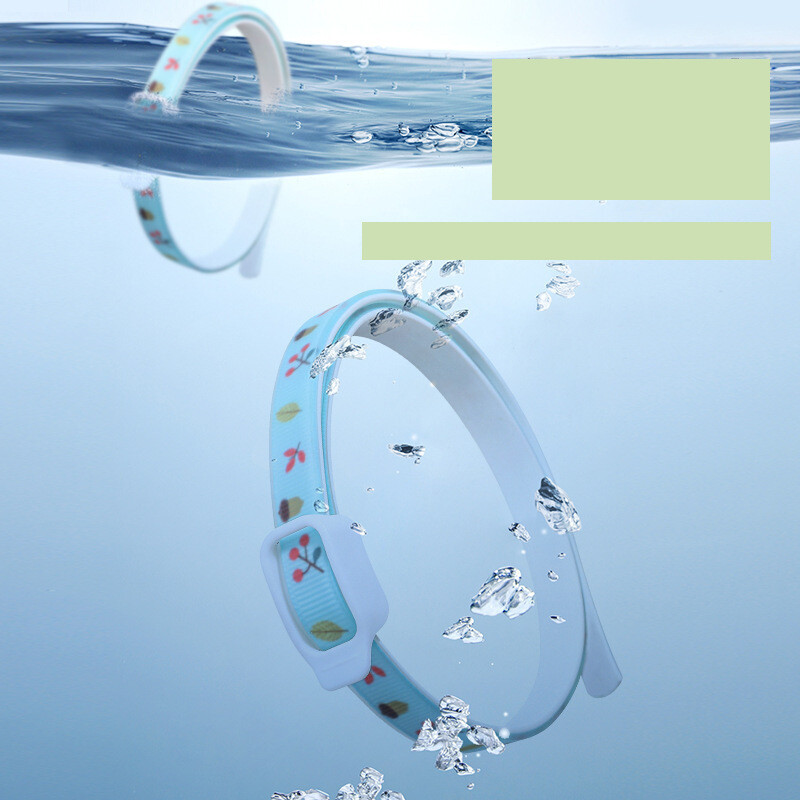 Регулируем нашийник с етерично масло за домашни любимци за предпазване от комари и акари за котки и кучета, с верижка за рязане за принадлежности за домашни любимци