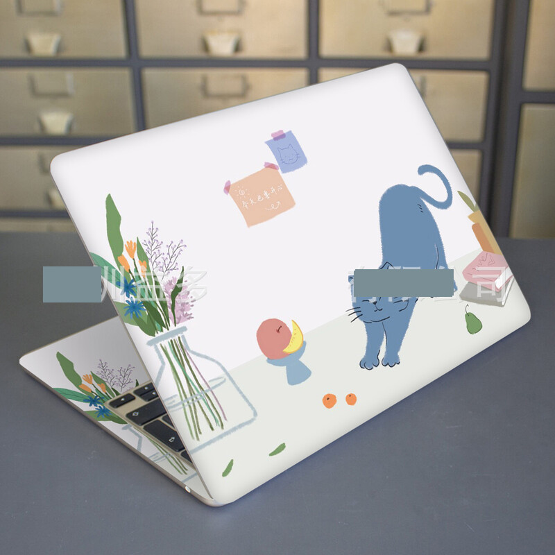 Tinka 16 colių ir mažesniems, 2 nešiojamojo kompiuterio dėklo lipdukai, atsparūs įbrėžimams ir neslystantys lipdukai.