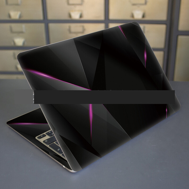 Tinka 16 colių ir mažesniems, 2 nešiojamojo kompiuterio dėklo lipdukai, atsparūs įbrėžimams ir neslystantys lipdukai.