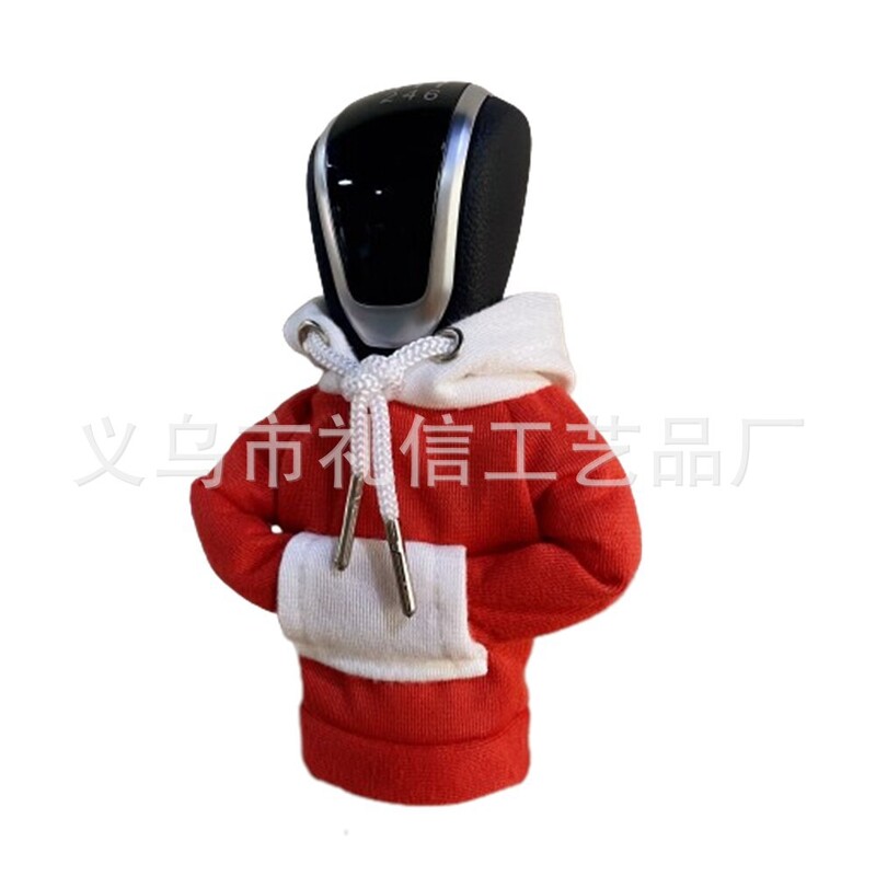 Калъф за качулка с капак за скоростен лост, капак за качулка с капак за скоростен лост, модификация на цвета на шевовете за интериора на автомобила