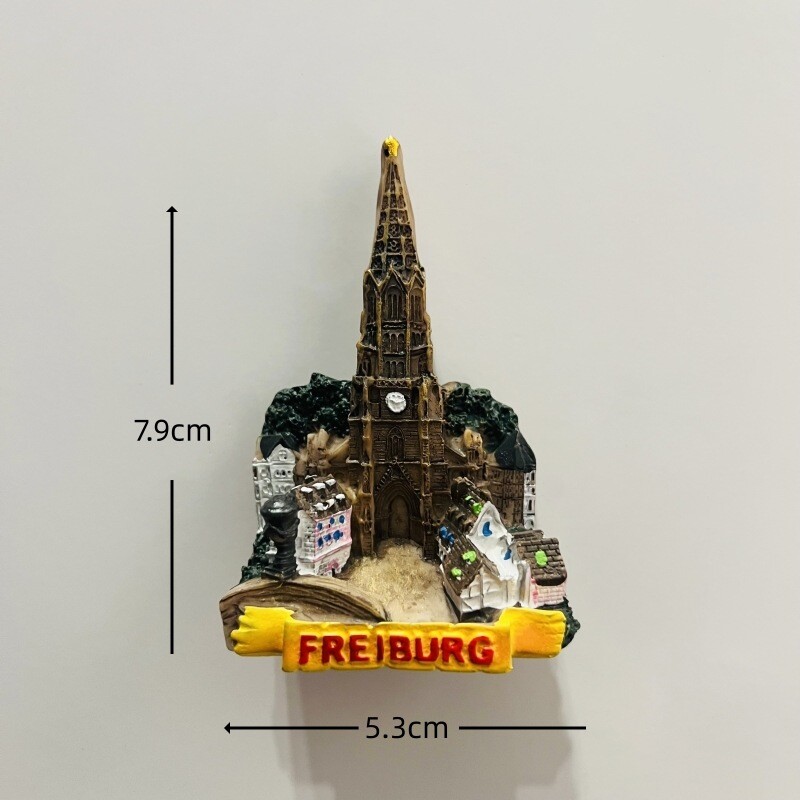 Vokietija Miunchenas Frankfurtas Berlynas Kelnas Hamburgas turistiniai suvenyrai dekoratyviniai amatai magnetiniai šaldytuvo magnetai
