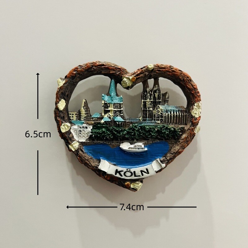 Vokietija Miunchenas Frankfurtas Berlynas Kelnas Hamburgas turistiniai suvenyrai dekoratyviniai amatai magnetiniai šaldytuvo magnetai