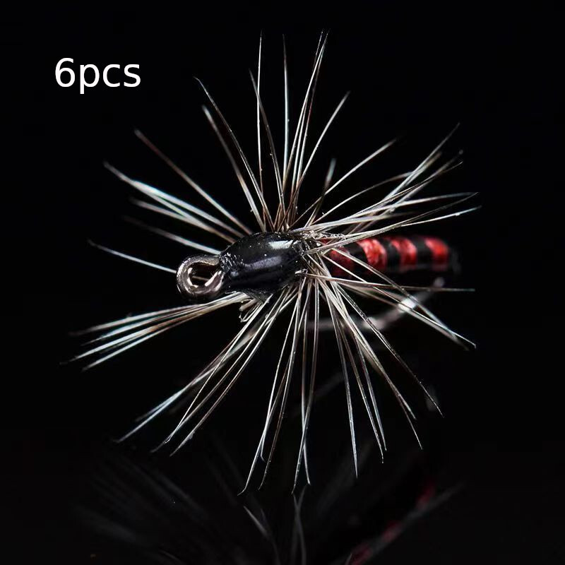 Chironomidai, grifitai, plūduriuojantys kabliukai (6 vnt.) muselinei žvejybai, kabliukai nuodingiems uodams, masalai, mikro rūšims, baltas masalas Maku, karšiams ir Culter scapulatus