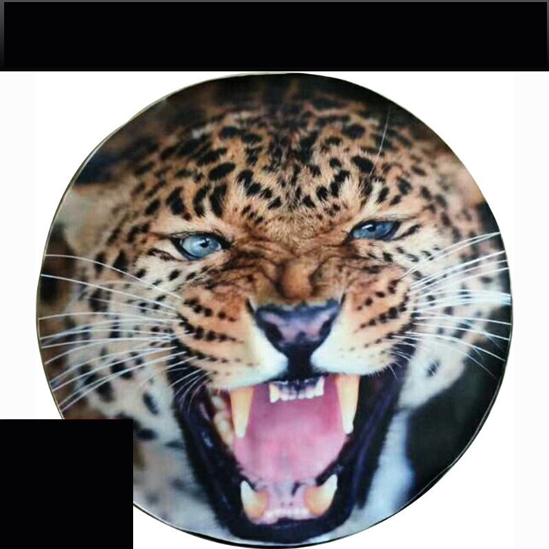 Tinka naujam universaliam „Prado“ liūto galvos atsarginio rato dangteliui, JEEP dirbtinės odos atsarginio rato dangteliui, lokio galvai, leopardo motyvui.