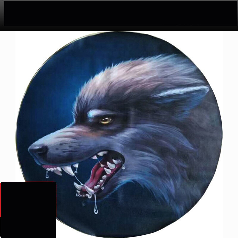 Tinka naujam universaliam „Prado“ liūto galvos atsarginio rato dangteliui, JEEP dirbtinės odos atsarginio rato dangteliui, lokio galvai, leopardo motyvui.