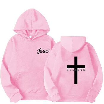 Ανδρικά φούτερ με τύπωμα Believe Cross ng X