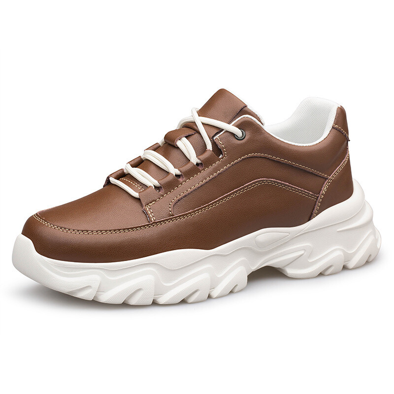 Трансгранични големи размери за увеличаване на височината 8 см, обувки за татко с дебела подметка, обувки на платформа, двойни обувки, студентски спортни обувки, дамски обувки, мъжки обувки