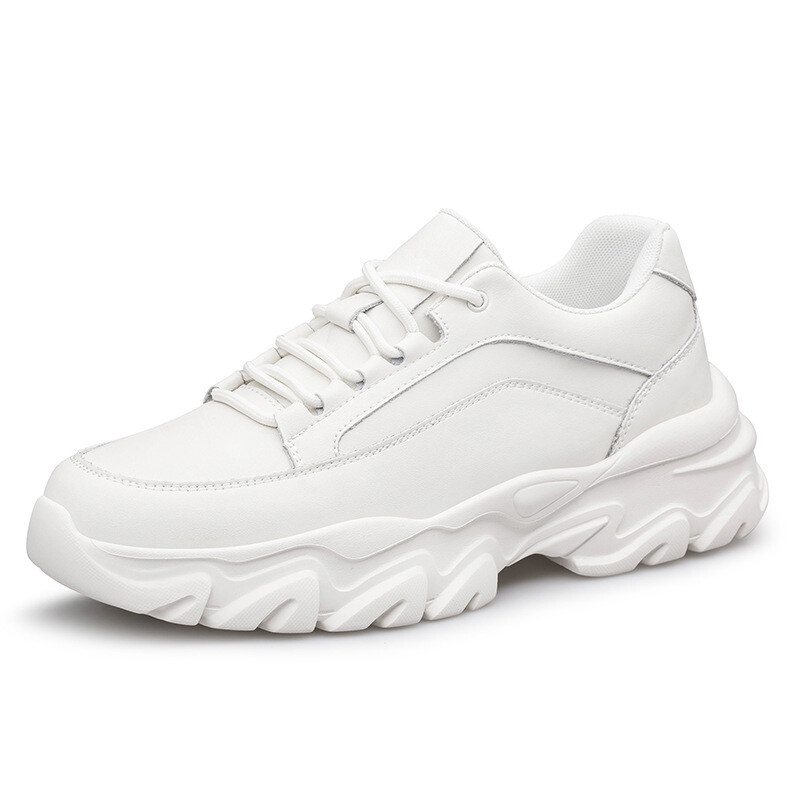 Трансгранични големи размери за увеличаване на височината 8 см, обувки за татко с дебела подметка, обувки на платформа, двойни обувки, студентски спортни обувки, дамски обувки, мъжки обувки