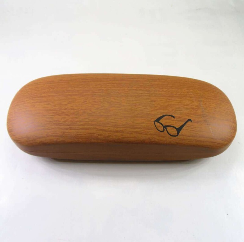 Kavos ir pieno serija, atsparus slėgiui, nešiojamas rėmelis, mielas studentas, aukštos kokybės medžio raštas, geležinis, atsparus slėgiui, didelis apvalus trumparegystės akinių dėklas su priekiniu stiklu