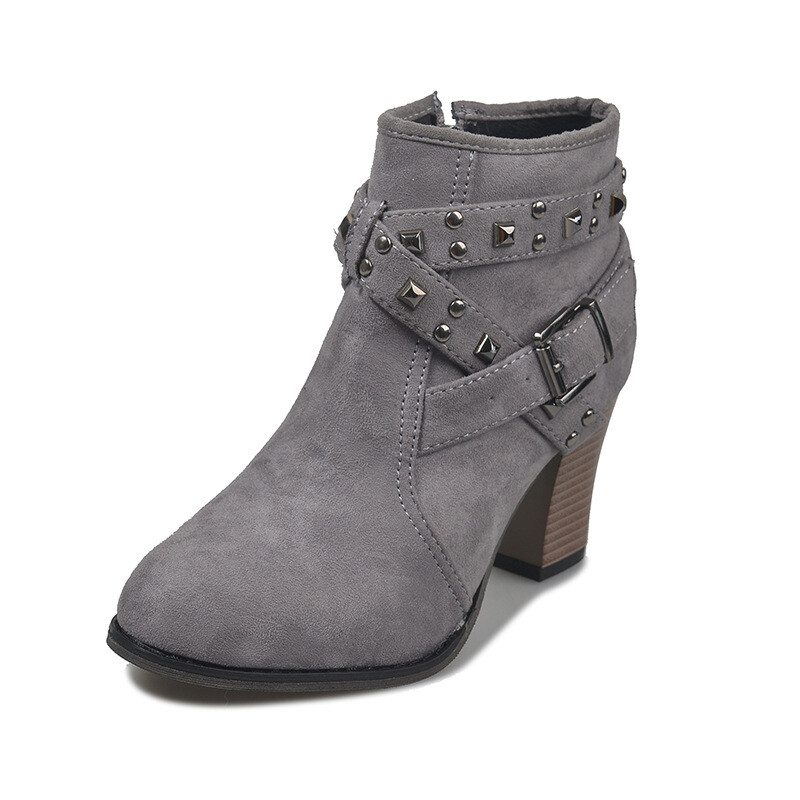 Jesen i zima 2021. Europske i američke ženske čizme s visokom petom Ženske čizme Ženske kožne čizme