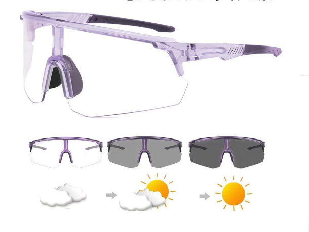 Dviratininko akiniai, Neperšlampami akiniai, Dienos ir nakties naudojimui, Vyriški ir moteriški spalvą keičiantys motociklo stiliaus akiniai nuo saulės