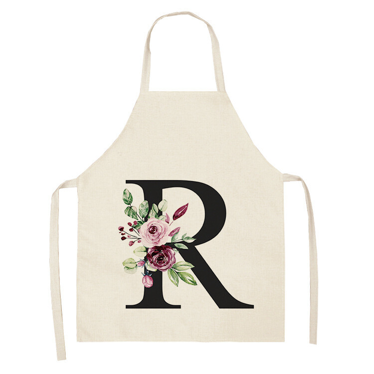 Nauja skaitmeniniu būdu spausdintų prijuosčių serija: poliesterio prijuostė su apykakle ir apsauga nuo užsiteršimo be rankovių su pritaikymo galimybe.