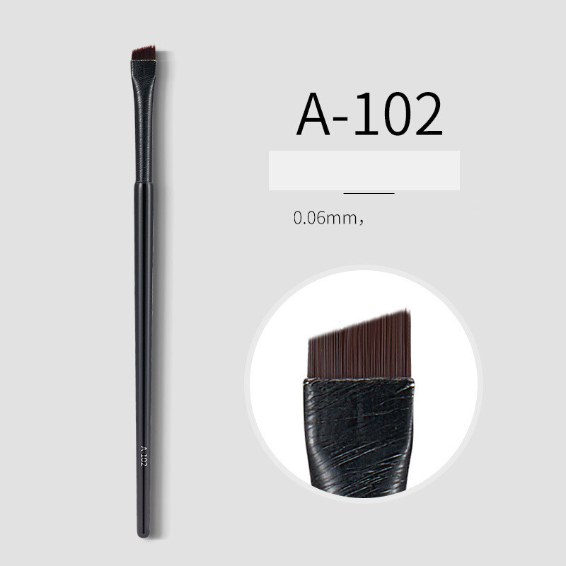 Gemon kist za oči sa srpastim dizajnom, zakošena oštrica, kist za šminkanje, kist za odvajanje kapaka od obrva, alat za kist za šminkanje očiju