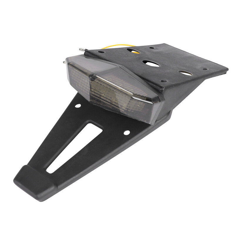 Motociklų modifikavimo priedai, motociklų galinio sparno žibintai, motociklų stabdžių žibintai, valstybinio numerio ženklo žibintai