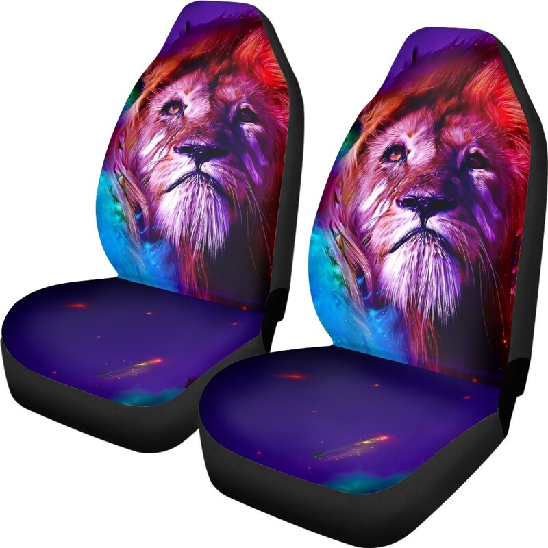 Lauvas un vilka sapņu ķērāja automašīnas pārsegs, personalizēts dizains, universāls automašīnas pārsegs