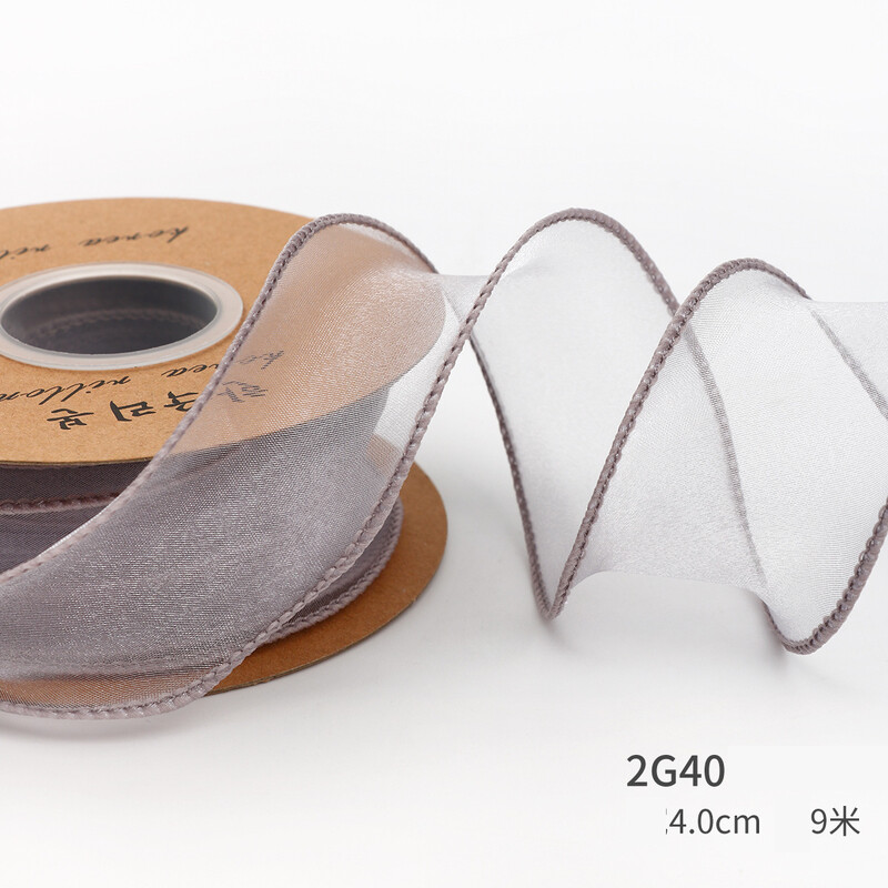 Производители на едро 4 см фентъзи рибена опашка прежда цвете опаковка декорация панделка цветарски магазин цветен материал перлена прежда