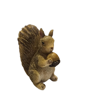 Статуетка Катеричка, Керамична, Кафяво, 7х5 см