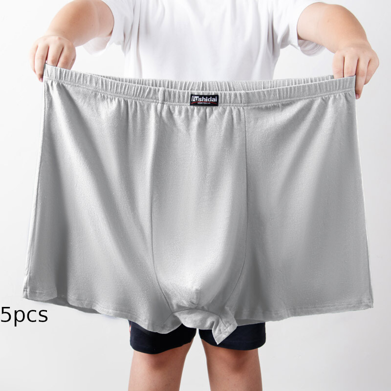 Muške pamučne bokserice, velika veličina, muške, za debele muškarce, široka verzija, hlače visokog struka, za srednje i starije osobe, za oca, za debele muškarce